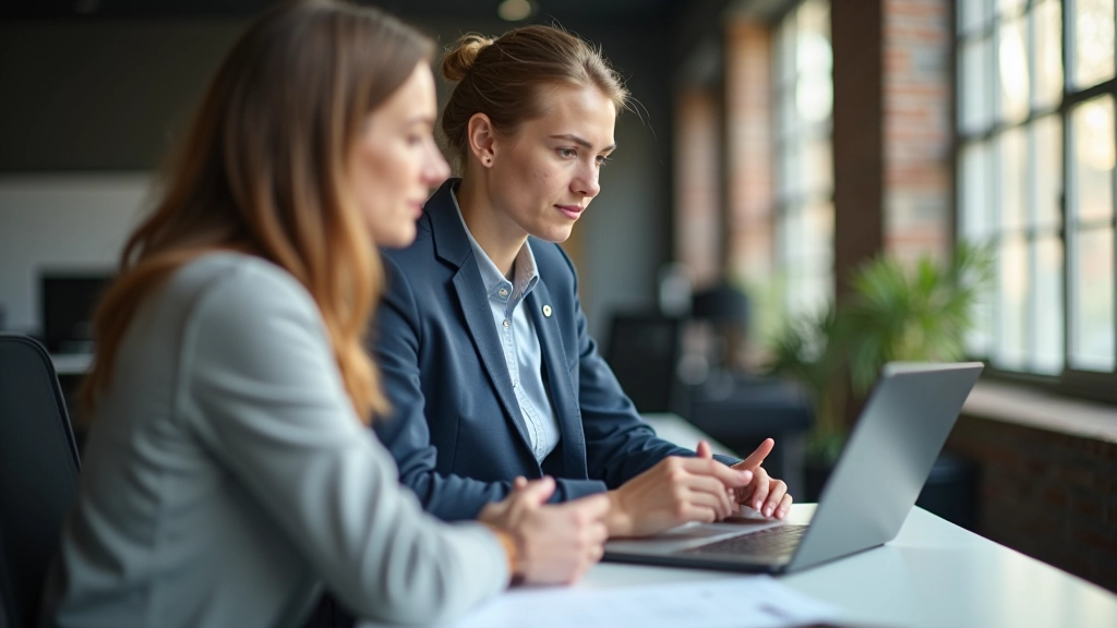 Medewerker die voortgang analyseert op een dashboard met grafieken en gegevens