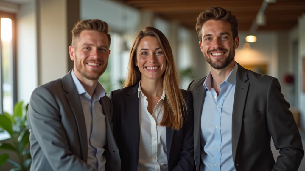 Team applaudisseert elkaar in kantoor, celebratie van succes en voortgang